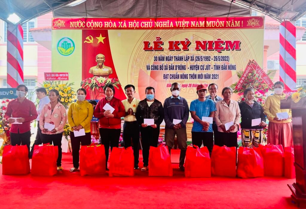 Chương trình “Dân vận khéo – Kết nối biên cương” tại xã Đăk D’Rông, huyện Cư Jút, tỉnh Đăk Nông